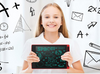Shop FU -  Branded erasable magnetic drawing board digital memo pad LCD writing tablet for kids