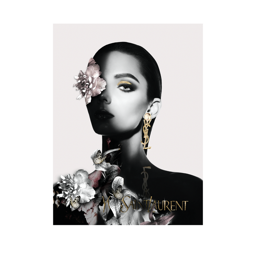 INTERIOR AVE - SAINT FASHION FRAMED WALL ART