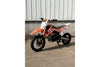 110cc Dirt Bike Motor Electric Start Semi Auto Junior Bike Kid - Orange