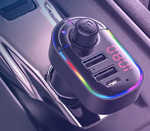 Shop FU –FM transmitter car mp3 player bluetooth dual