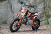 110cc Rocket IN pocket Dirt Bike Electric Start Auto Junior Bike - Red