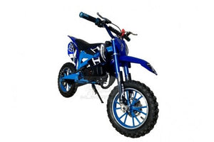 49CC ROCKET IN POCKET MINI MOTOR DIRT ATV 50CC BLUE