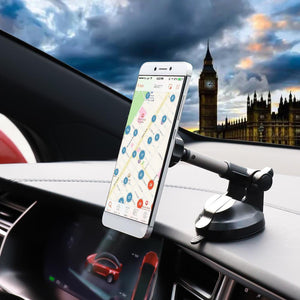 Shop FU - Dashboard Windshield Magnetic Lock Car Phone Holder