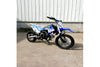 110cc Dirt Bike Motor Electric Start Semi Auto Junior Bike Kid Blue