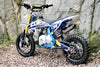110cc Rocket IN pocket Dirt Bike Electric Start Auto Junior Bike  BLUE
