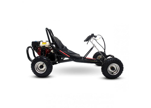 GMX, Drift 200cc Go Kart Electric Start - Black