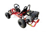 9HP 270CC GO KART SINGLE SEAT ADULT SUSPENSION WET CLUTCH - RED