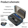 Shop Fu 9S stereo Earbuds Bluetooth Headset with touch control Led Digital