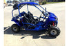 125CC SAHARA ROCKET IN POCKET OFF ROAD TWIN SEAT SEAT RIGHT - BLUE