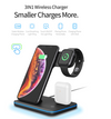 Shop FU – 15W 3 in 1 Stand Mobile Phone Wireless Charging Rack