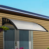 Instahut 1X1.5M Window Door Awning Canopy Rain Cover Sun Shield