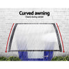 Instahut Window Door Awning Door Canopy 1mx2.4m DIY Patio Outdoor SunShield