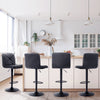 Artiss Set of 4 Bar Stools PU Leather Criss Cross Style - Black