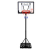 Everfit Adjustable Portable Basketball Stand Hoop System Rim