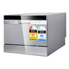 Devanti Benchtop Dishwasher 6 Place Bench Top Countertop Dishwasher Freestanding