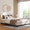 Artiss Bed Frame Queen Size Boucle Fabric Mattress Base Platform Wooden