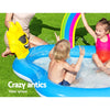 Bestway Swimming Pool Rainbow Slide Play Above Ground Kids Inflatable Pools
