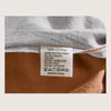 Cosy Club Quilt Cover Set Cotton Duvet Single Orange Brown