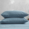 Cosy Club Washed Cotton Sheet Set Blue King