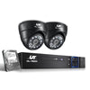 UL-Tech CCTV Security System 2TB 4CH DVR 1080P 2 Camera Sets