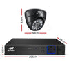 UL-Tech CCTV Security System 2TB 8CH DVR 1080P 4 Camera Sets