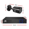 UL-TECH 8CH 5 IN 1 DVR CCTV Security System Video Recorder /w 4 Cameras 1080P HDMI Black