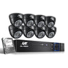 UL-Tech CCTV Security System 2TB 8CH DVR 1080P 8 Camera Sets