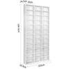 Artiss Adjustable Book Storage Shelf Rack Unit - White