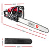 GIANTZ Latest 62cc Petrol Commercial Chainsaw 22 Bar E-Start Chain Saw Pruning