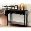 Artiss Hallway Console Table Hall Side Dressing Entry Display 3 Drawers Black