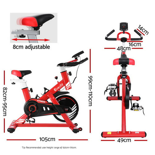 Everfit exercise spin bike hot sale