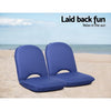 Artiss Foldable Beach Sun Picnic Seat - Navy