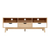 Artiss TV Cabinet Entertainment Unit Stand Wooden Storage 140cm Scandinavian