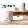 Artiss TV Cabinet Entertainment Unit Stand Wooden Storage 140cm Scandinavian