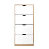 Artiss 48 Pairs Shoe Cabinet Rack Organiser Storage Shelf Wooden