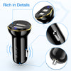 Shop FU - Dual USB Ports Car fast Charger with LED Display 2.1A