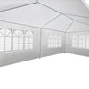 Instahut Gazebo 3x9m Outdoor Marquee side Wall Gazebos Tent Canopy Camping White 8 Panel