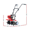 Giantz 72CC Garden Cultivator Tiller Petrol Rotary Hoe 36 Tines Rototiller