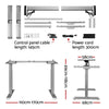 Artiss Sit Stand Desk Standing Desks Motorised Electric Home Office Laptop Computer Dual Motor 120cm