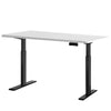 Artiss Standing Desk Electric Adjustable Sit Stand Desks Black White 140cm