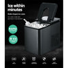 2.2L Ice Maker 12KG Portable Ice Makers Cube Tray Bar Home Countertop Black