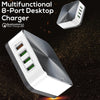 Shop FU – C8101 8 Ports USB Charger Travel Adapter, AU Plug