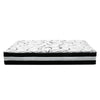 Giselle Bedding Mykonos Euro Top Pocket Spring Mattress 30cm Thick Double