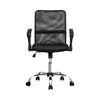 Artiss Office Chair Gaming Chair Computer Mesh Chairs Executive Mid Back Black