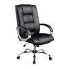 Artiss Everset Office Chair Leather Seating Black