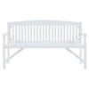 Gardeon Wooden Garden Bench Chair Outdoor Furniture Patio Deck 3 Seater White