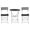 Gardeon Outdoor Setting Table and Chairs Folding Patio Furniture Bistro Set