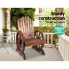 Gardeon Wooden Wagon Chair Outdoor