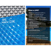 Aquabuddy Swimming Solar Pool Cover Pools Roller Wheel Blanket 500 Micron 7X4M