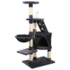 i.Pet Cat Tree 120cm Trees Scratching Post Scratcher Tower Condo House Furniture Wood Multi Level